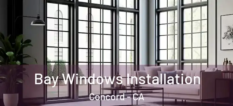  Bay Windows Installation Concord - CA