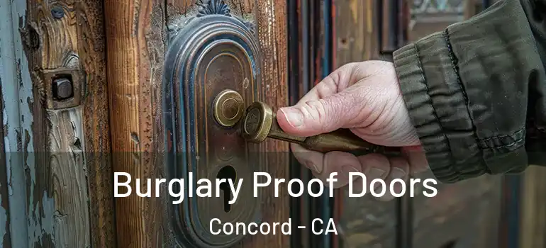  Burglary Proof Doors Concord - CA