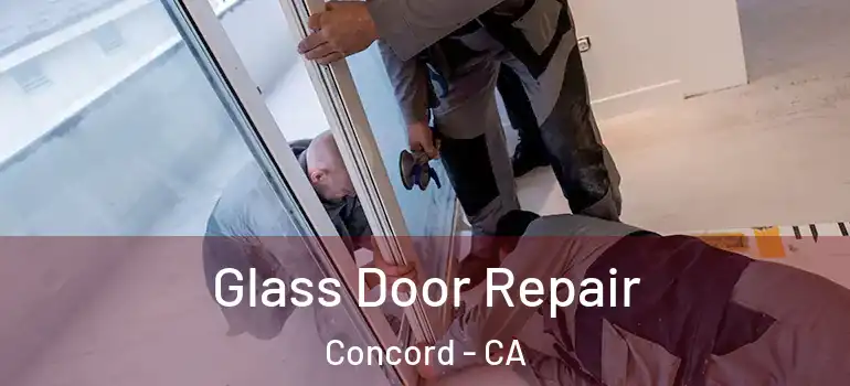  Glass Door Repair Concord - CA