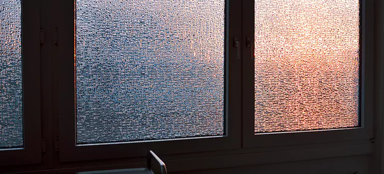 Frosted Glass Window Replacement in Concord, CA