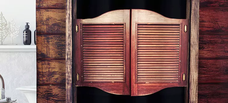 Installing Saloon Door Hinges in Concord, CA