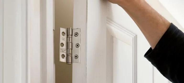 Bathroom Stall Door Hinge Repair in Concord, CA