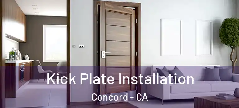  Kick Plate Installation Concord - CA