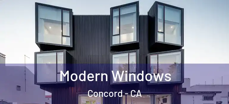  Modern Windows Concord - CA