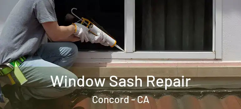  Window Sash Repair Concord - CA